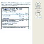 Liposomal Curcumin + Resveratrol - Liquid (6 FL OZ/ 30 Servings)