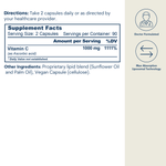 Liposomal Vitamin C - Capsules (180 Count / 90 Servings)