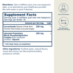 Liposomal Curcumin 250 mg - Liquid (6 FL OZ/ 30 Servings)