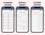 Digital Phone Planner Bundle