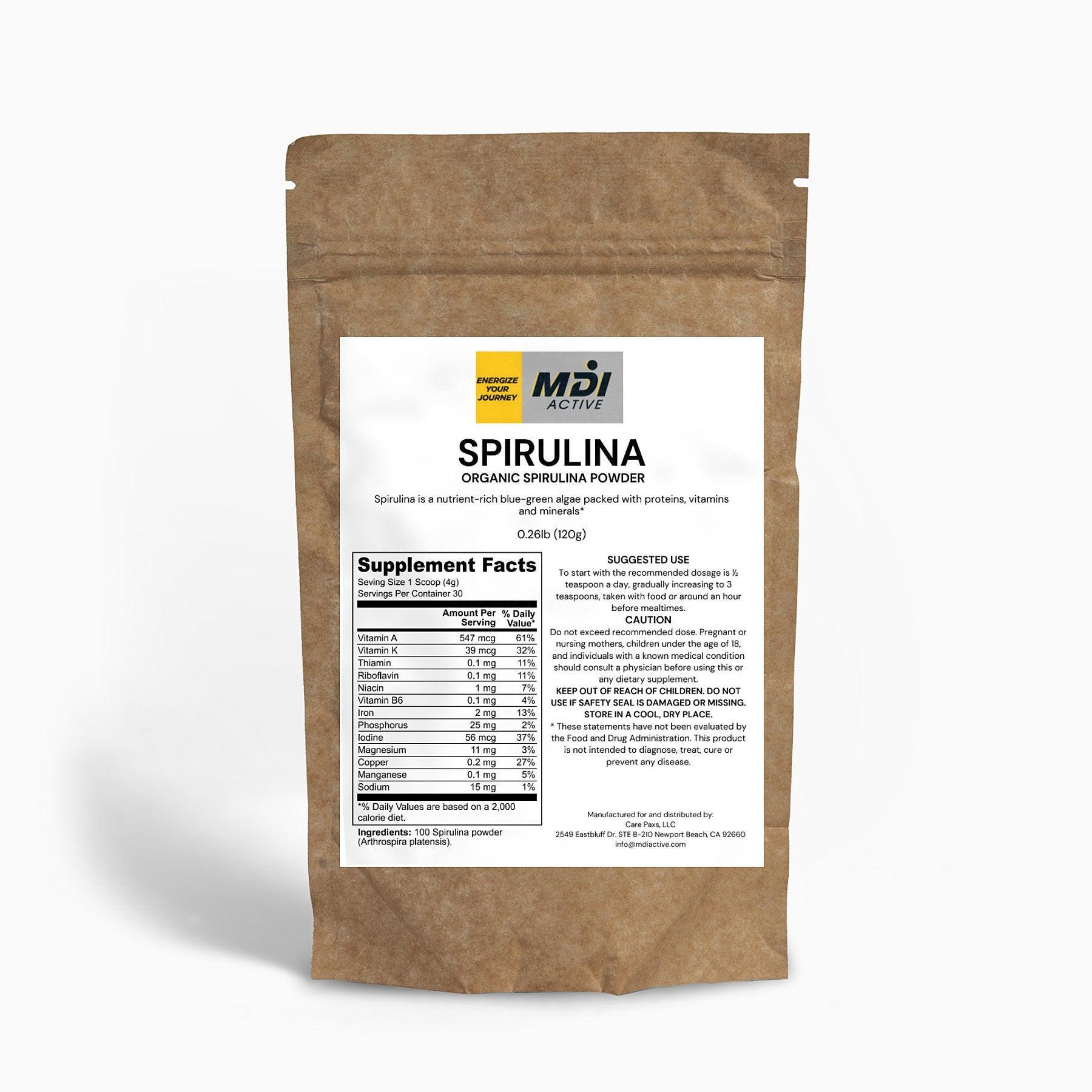 Spirulina Powder - MDI ACTIVE