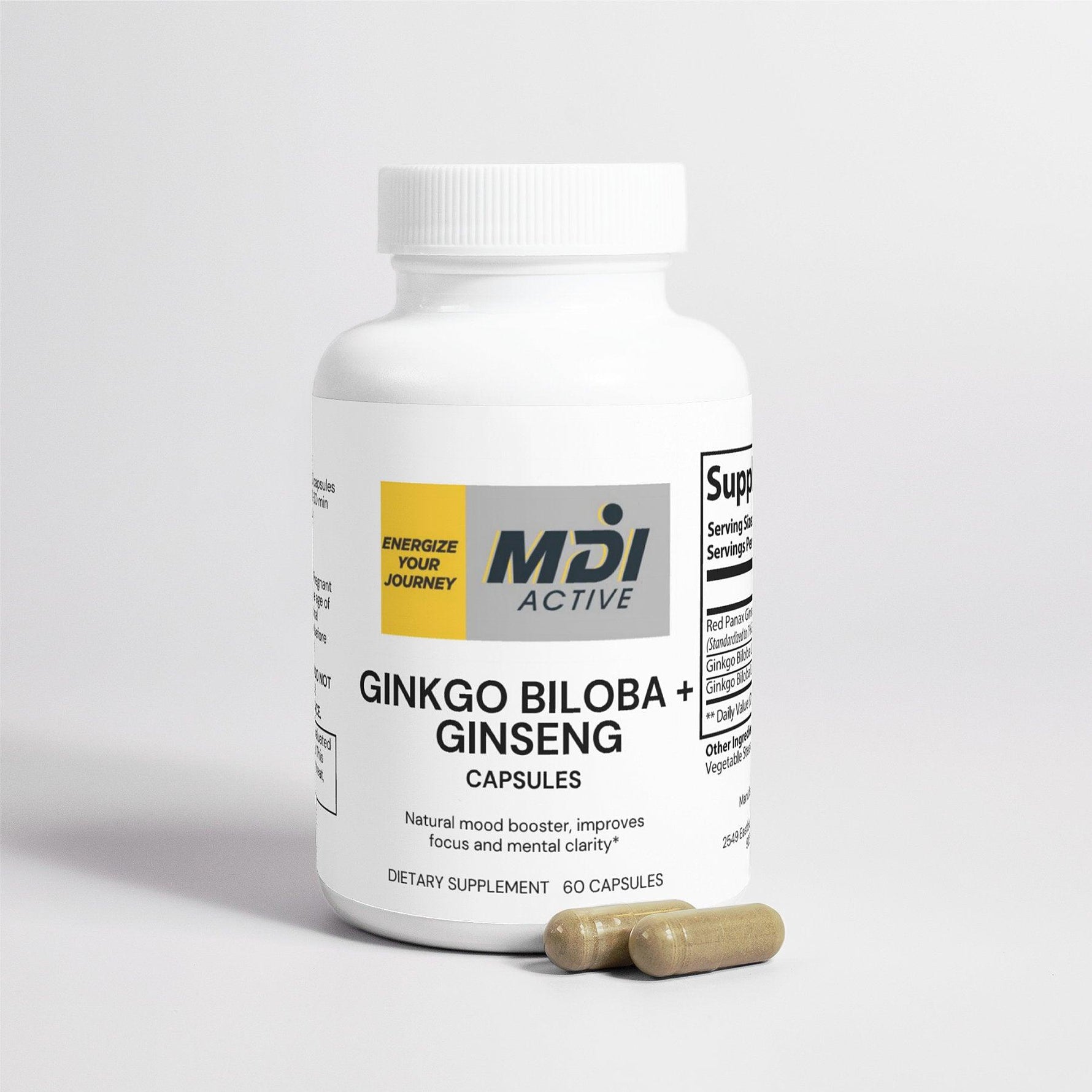 Ginkgo Biloba + Ginseng