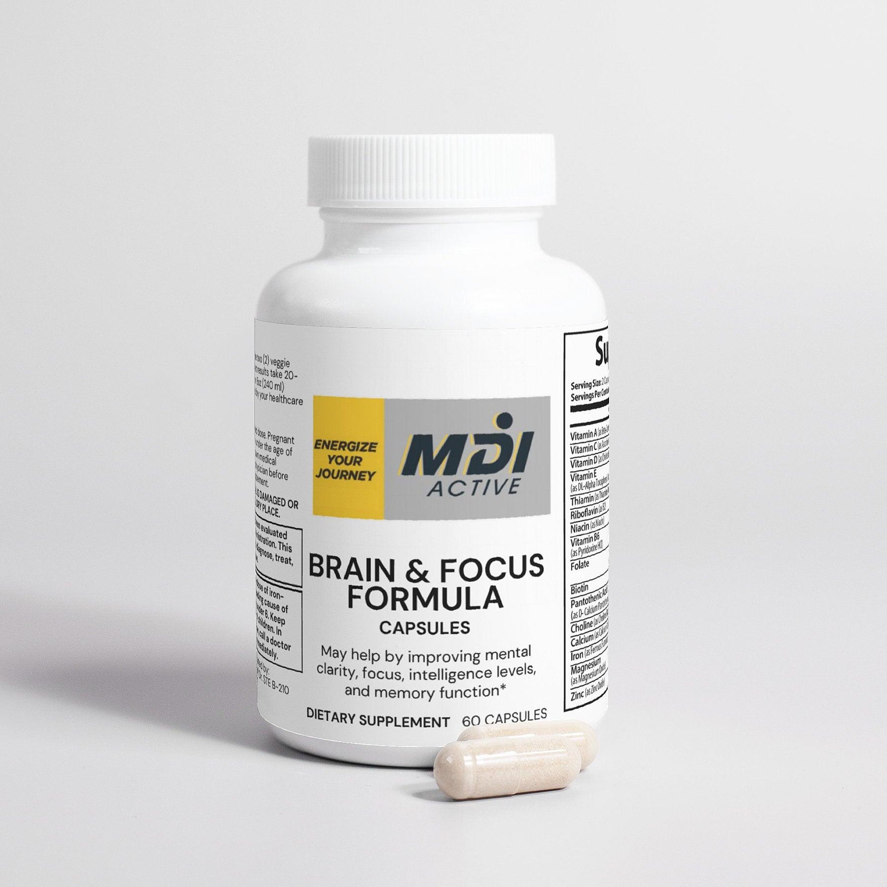 Nootropic Brain & Focus Formula