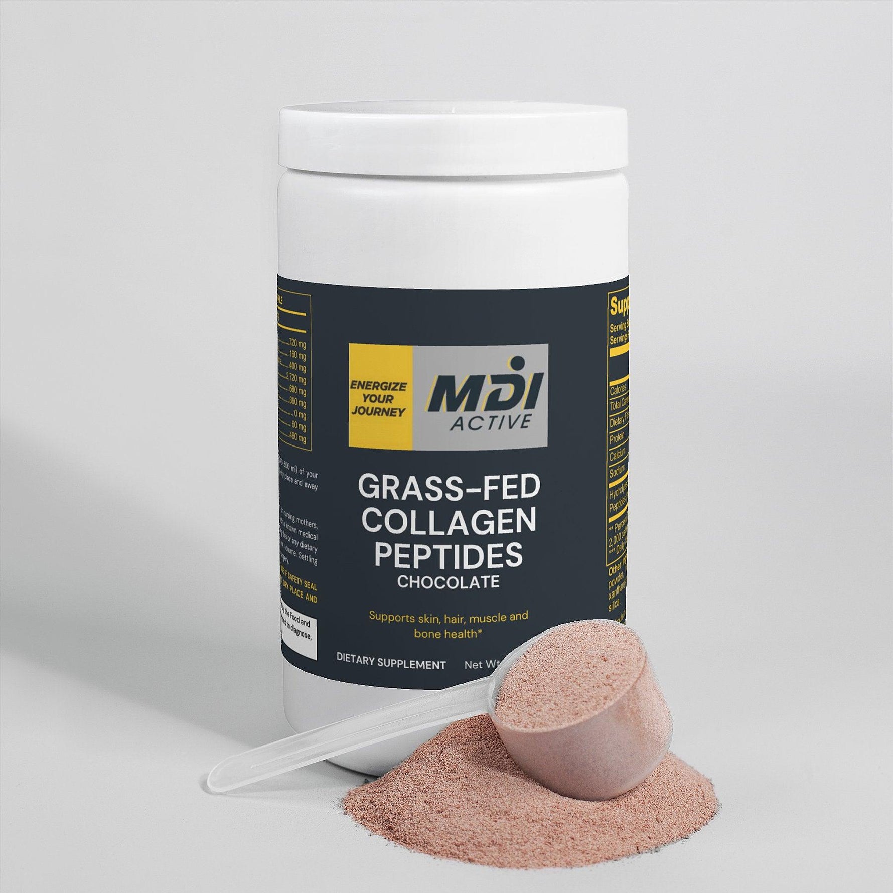 Grass-Fed Collagen Peptides Powder (Chocolate)