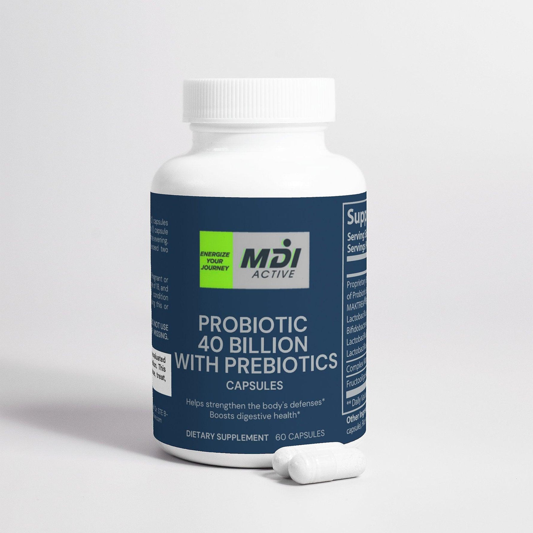 Probiotic 40 Billion with Prebiotics