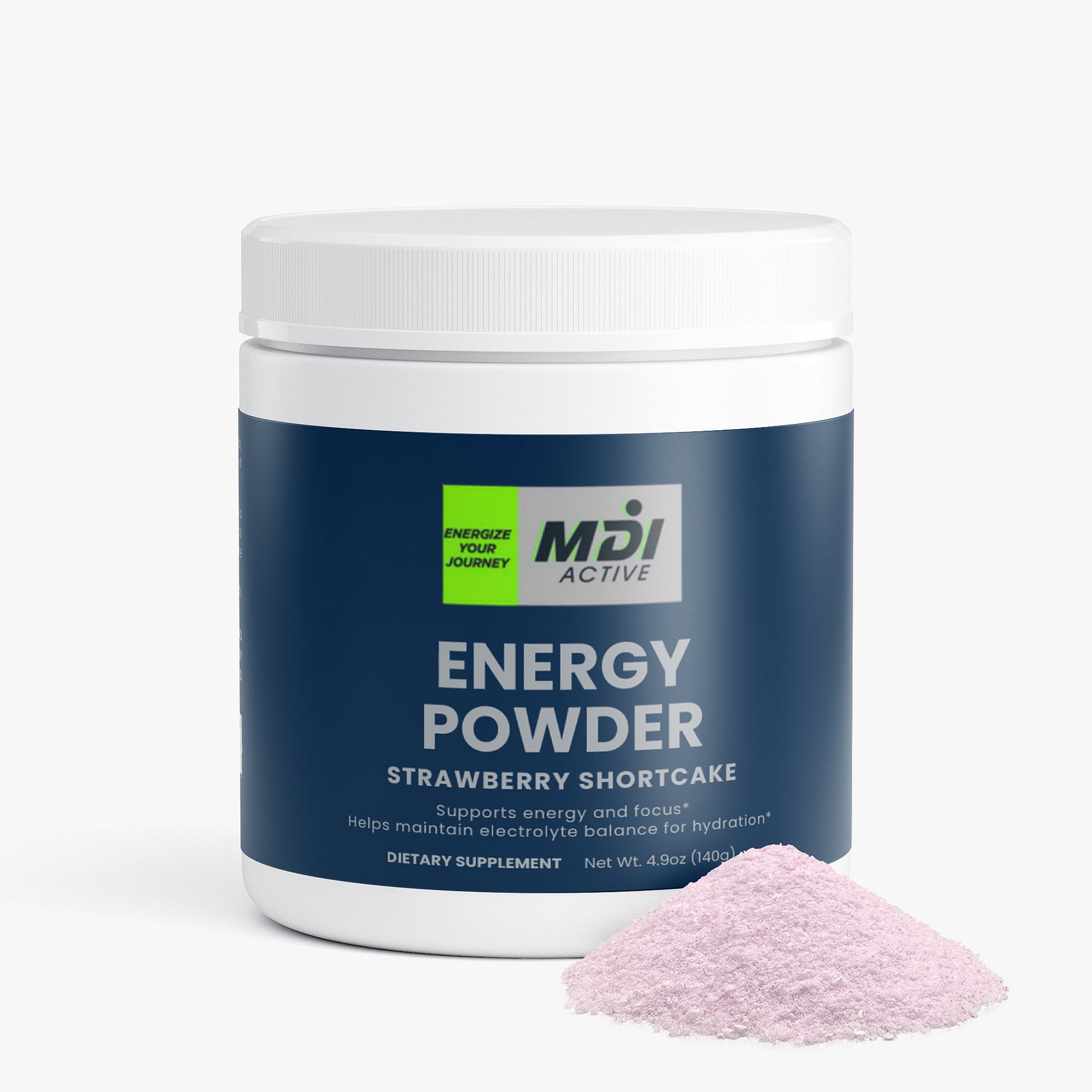 Energy Powder (Strawberry Shortcake)