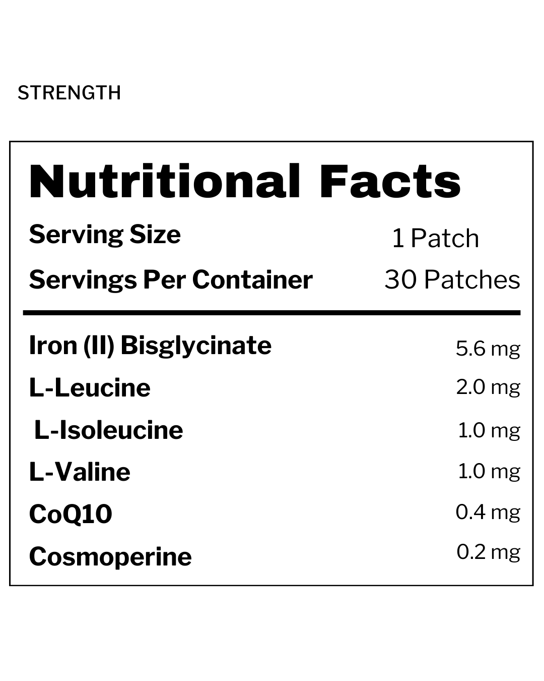Strength Patch