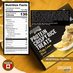 Lemon Glaze Protein Rice Crispy Treats - 15g Protein, Low Carb 4g Net, High Fiber, Soft & Chewy