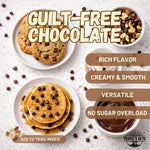 Sugar Free Chocolate Chips - Stevia Sweetened, Keto-Friendly, Vegan, Non-GMO, 12 oz.