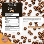 Cocoa Protein Cereal - High Protein & Fiber, Low Carb