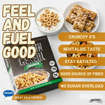 Cinnamon Protein Cereal - High Protein & Fiber, Low Carb