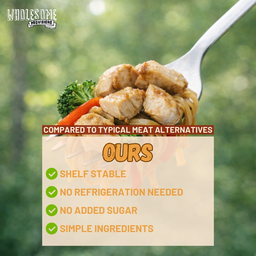 Just Like Chicken - Premium Vegan Meat Substitute, 1 lb.