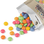 Sugar Free Keto Chocolate Dots - M&M-Style Chocolates Buttons, Shellbe Candies, Plant-Based, Kosher, 12 oz.