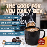 Protein Hot Chocolate with Mini Marshmallows - High Protein & Low in Carbs, Keto-Friendly