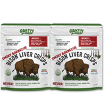 Bison Liver Crisps - 100% Grass-Fed/Finished