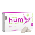 Stevita Hum Fruit Sugar-Free Gum – Keto-Friendly, Non-GMO, Gluten-Free Gum - 12 Pieces, Single Pack