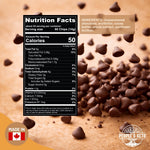 Sugar Free Chocolate Chips - Stevia Sweetened, Keto-Friendly, Vegan, Non-GMO, 12 oz.