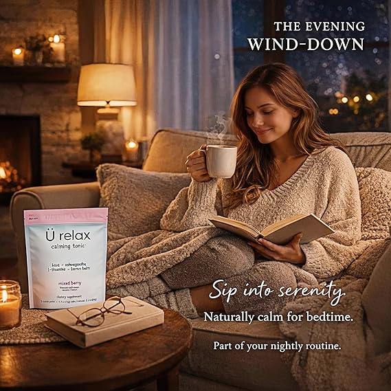 U Relax Calming Tonic Mixed Berry Drink – Relaxation & Stress Support Beverage