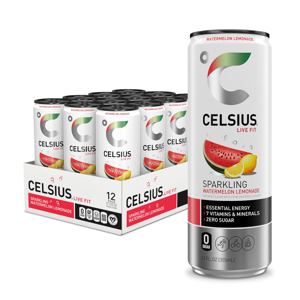 CELSIUS Assorted Flavors Official Variety Pack, Functional Essential Energy Drinks, 12 Fl Oz (Pack of 12)