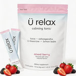 U Relax Calming Tonic Mixed Berry Drink – Relaxation & Stress Support Beverage