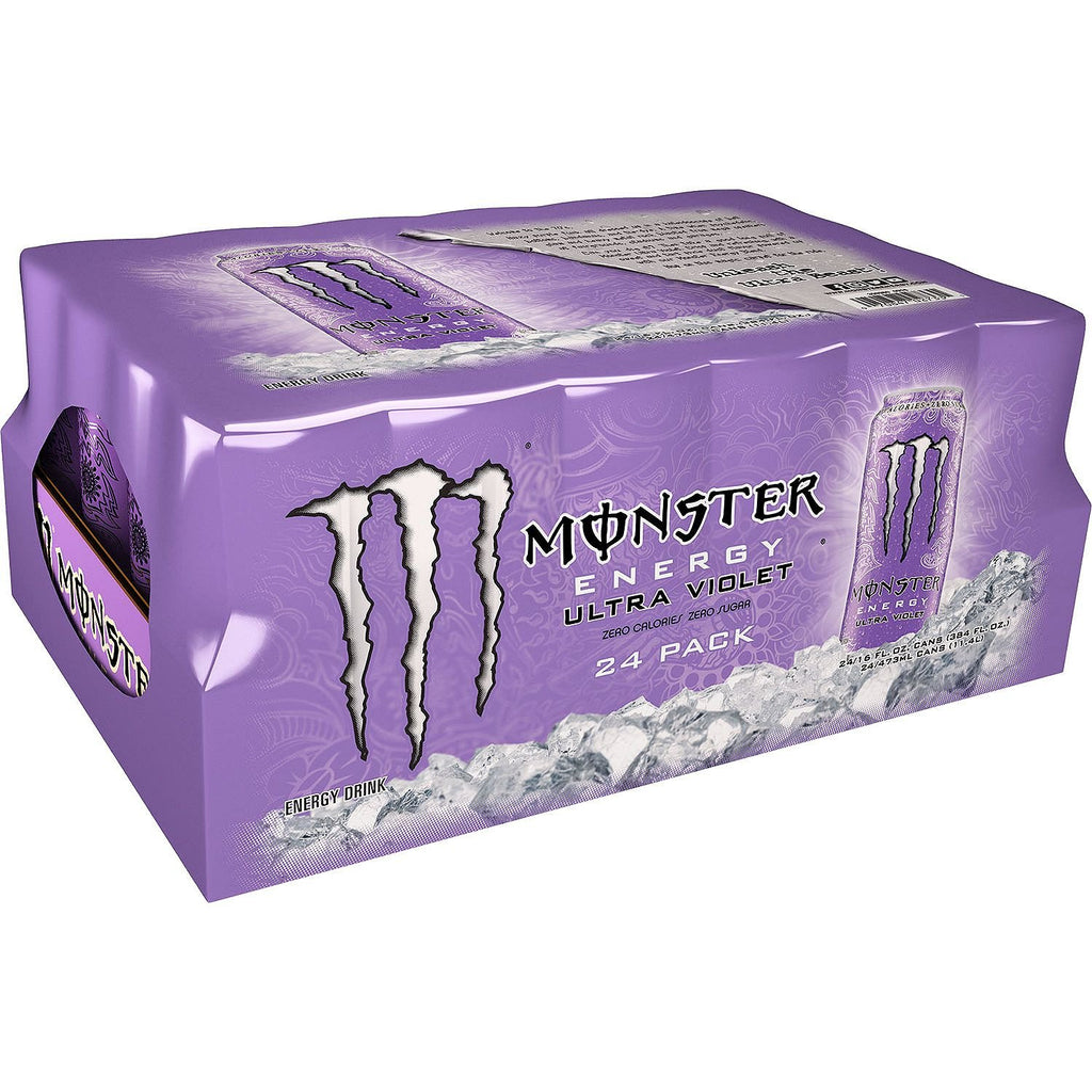 Monster Energy Zero Ultra, Sugar Free Energy Drink, 16 Ounce (Pack of 15)