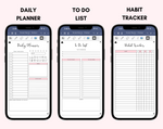 Digital Phone Planner Bundle