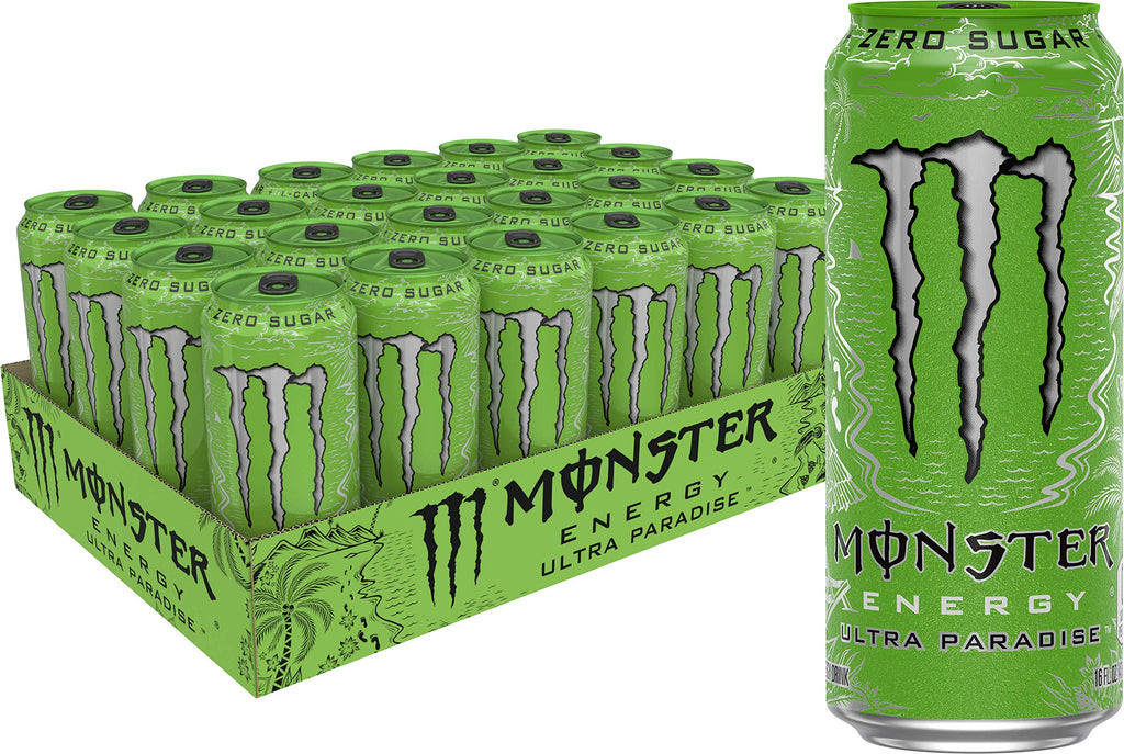 Monster Energy Zero Ultra, Sugar Free Energy Drink, 16 Ounce (Pack of 15)