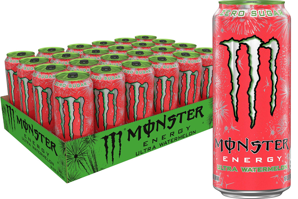 Monster Energy Zero Ultra, Sugar Free Energy Drink, 16 Ounce (Pack of 15)