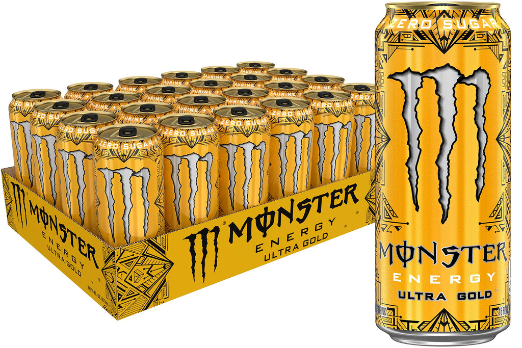 Monster Energy Zero Ultra, Sugar Free Energy Drink, 16 Ounce (Pack of 15)