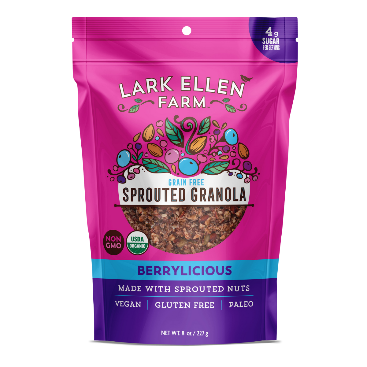 Berrylicious Sprouted Granola Snack