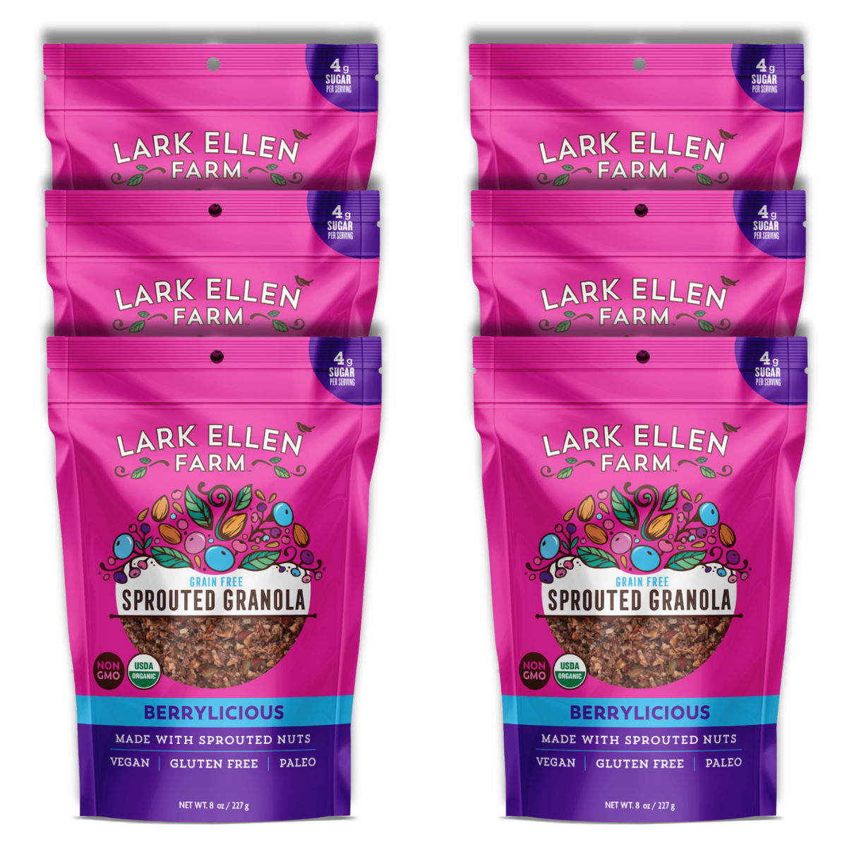 Berrylicious Sprouted Granola Snack