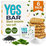 Black Sesame Sea Salt Six Pack Gluten Free Vegan Organic