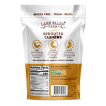 Cashews Unsalted, Sprouted Organic Snack