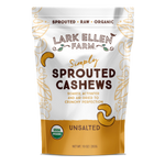 Cashews Unsalted, Sprouted Organic Snack