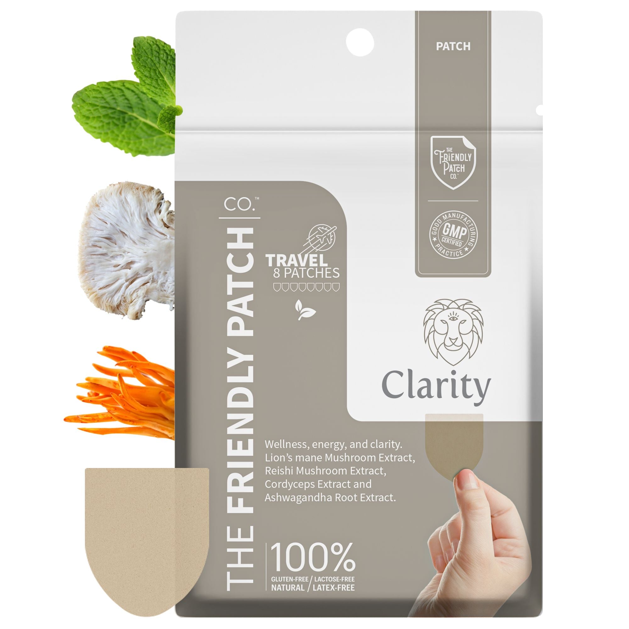 The Friendly Patch – Clarity – Women and Men 8 patches
