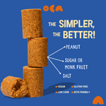 Peanut Butter Bites — 30g protein, 3 ingredients