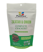 Complete Crackers - ZA'ATAR & ONION (5.1oz): Gluten-Free, Dehydrated