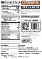 Chocolith® - Extra-Dark Almonds (7.2 oz) - Vegan, Gluten-Free, Paleo, 0g refined carbs.