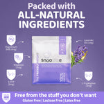 Snooze Melatonin Sleep Patches  - Travel 8 Pack