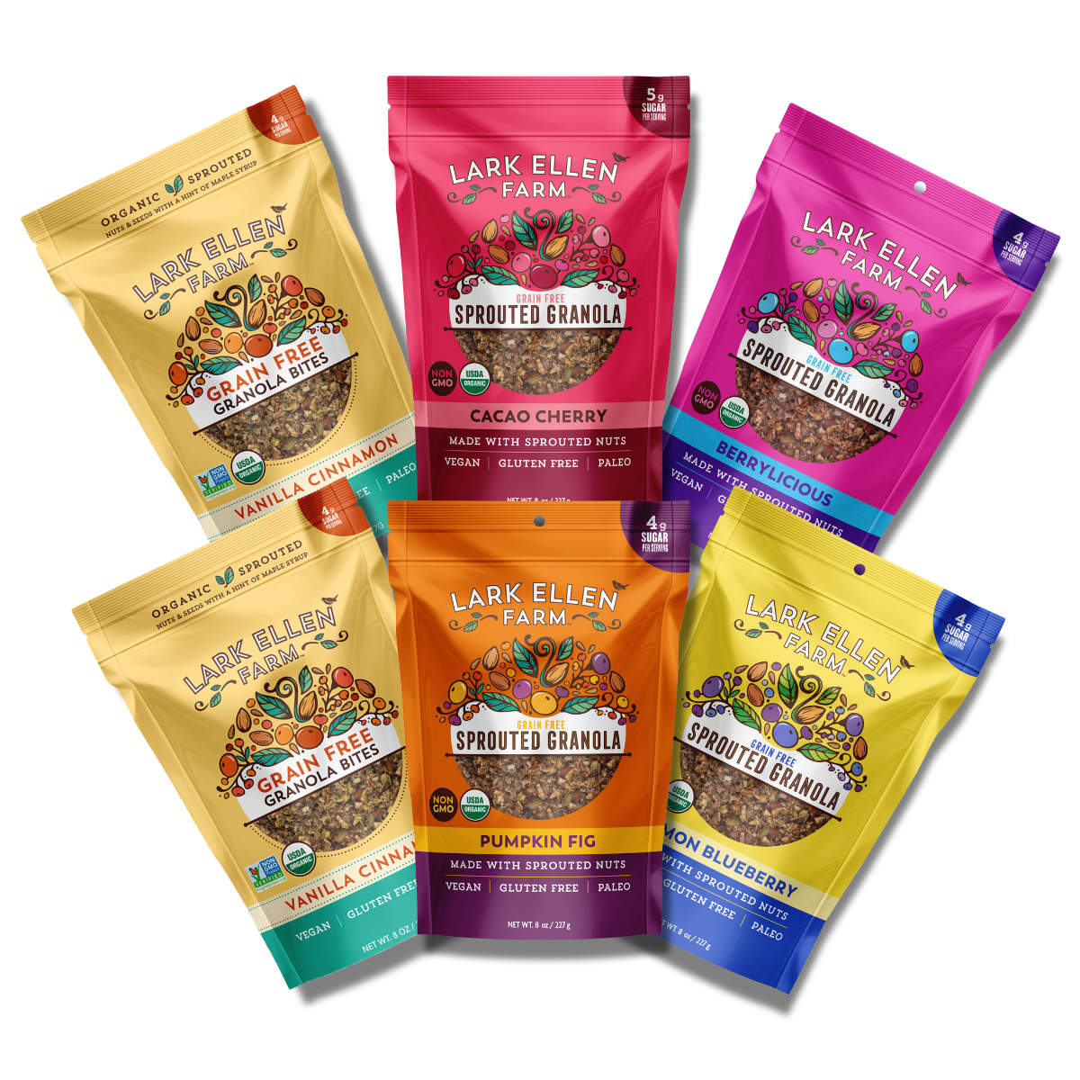 Gift Variety Pack, Organic Granola (Grain-Free) Snack