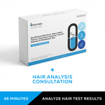 Mineral Deficiency, Heavy Metals, & Metabolism Analysis - Take your hair sample in 5 min or less