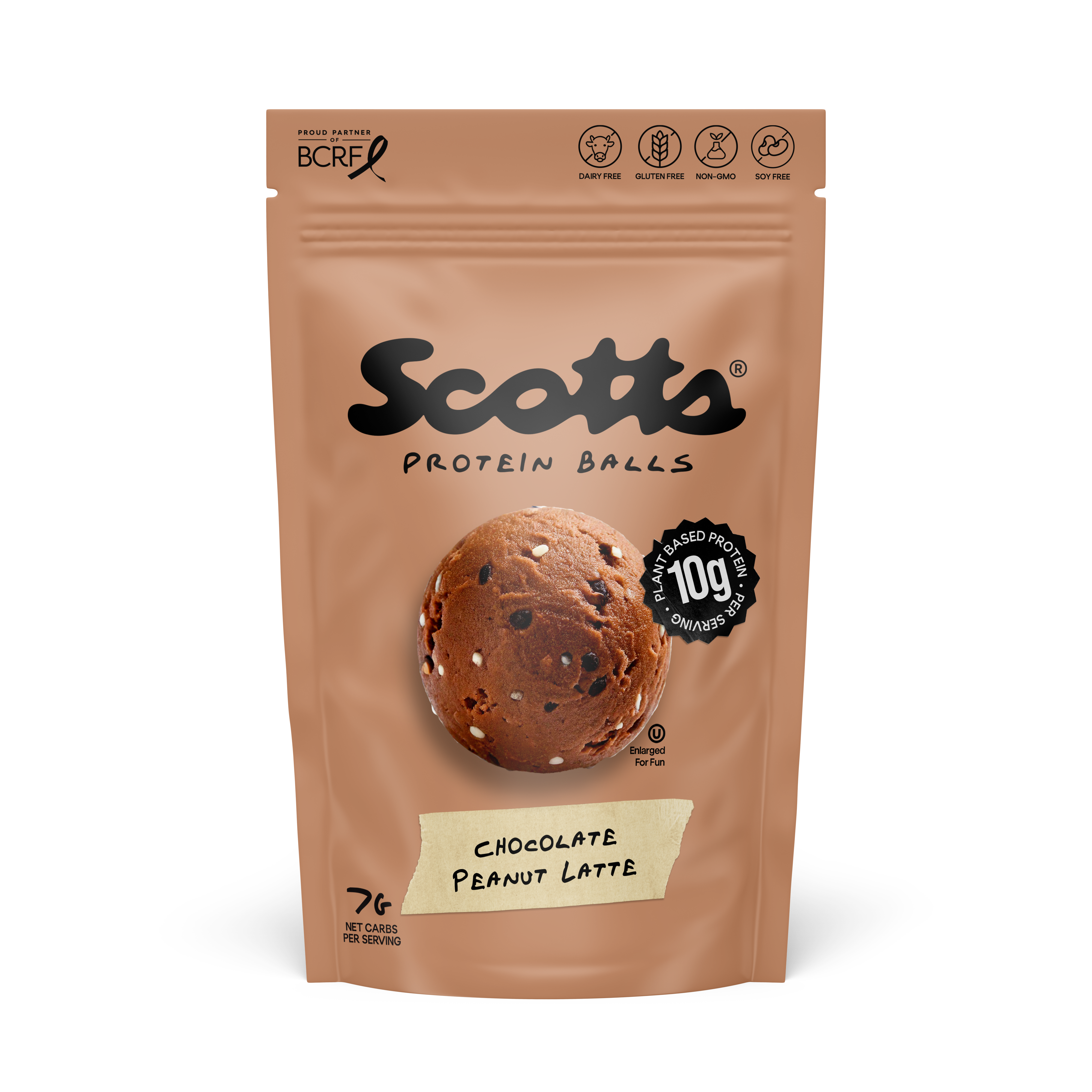 Chocolate Peanut Latte Protein Balls