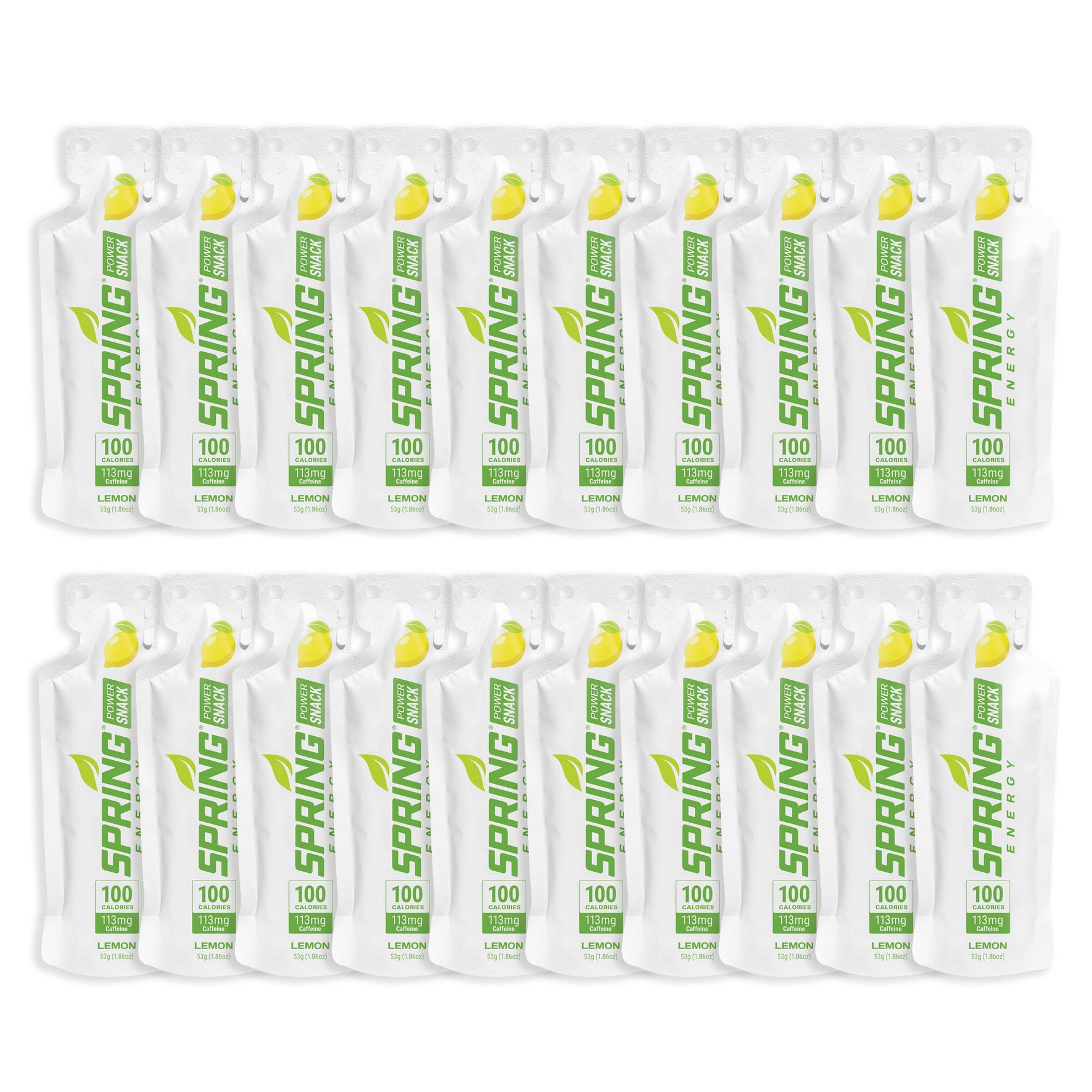 Lemon Power Snack with 113 mg of Caffeine 100 Kcal