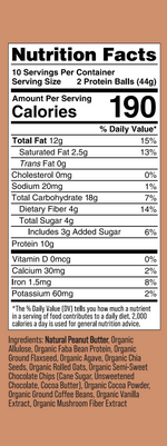Chocolate Peanut Latte Protein Balls