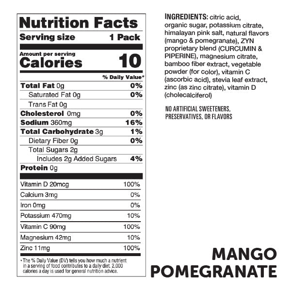 Turmeric Electrolyte Drink Mix