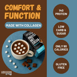 Protein Hot Chocolate with Mini Marshmallows - High Protein & Low in Carbs, Keto-Friendly