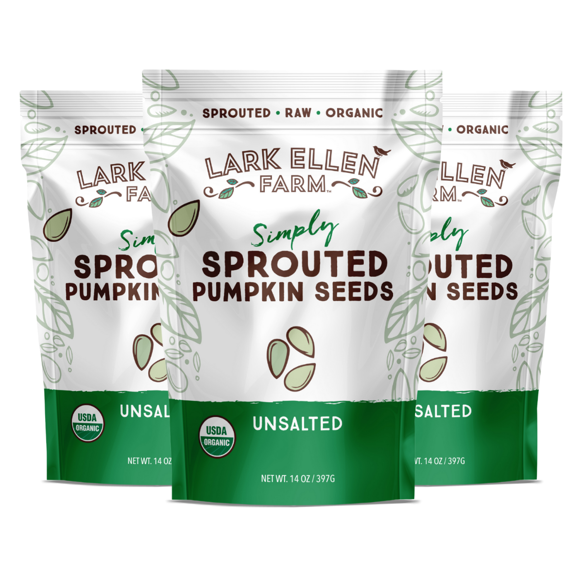 Pumpkin Seeds, Sprouted Organic Snack