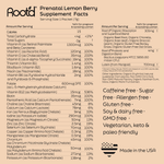 Essential Prenatal Nutrition + Electrolytes