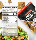 Protein Keto Crackers Himalayan Salt