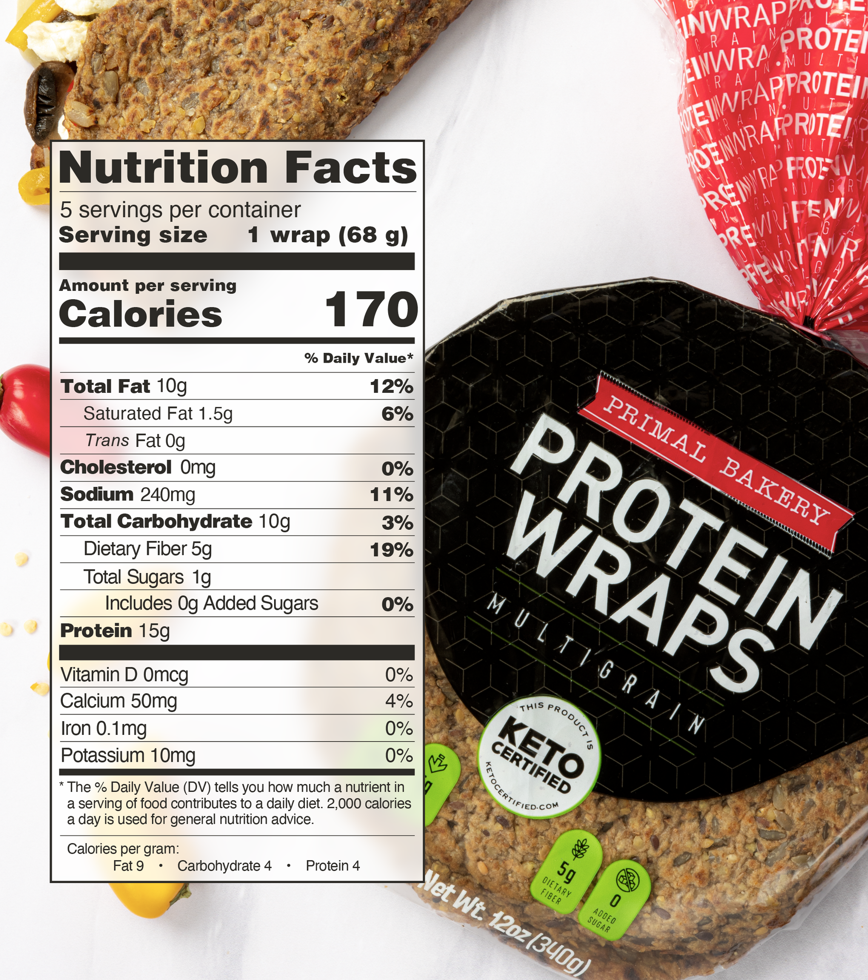 Protein Keto Wraps